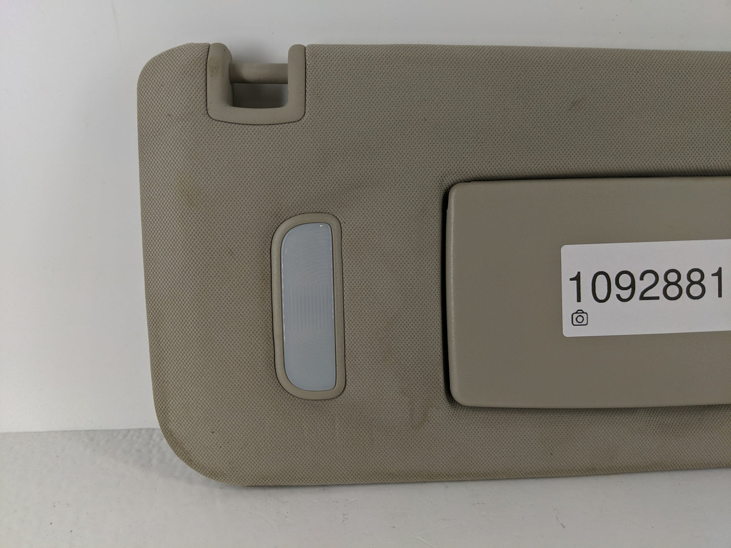 2007-2013 Gmc Sierra 1500 Sun Visor Shade Replacement Passenger Right Mirror Fits Fits 2007 2008 2009 2010 2011 2012 2013 20