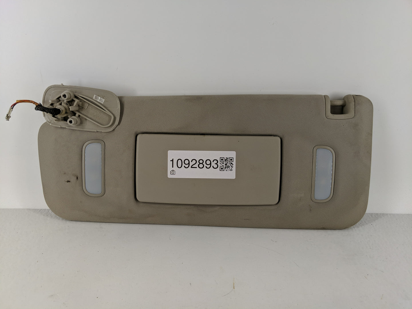 2007-2013 Gmc Sierra 1500 Sun Visor Shade Replacement Driver Left Mirror Fits Fits 2007 2008 2009 2010 2011 2012 2013 2014 O
