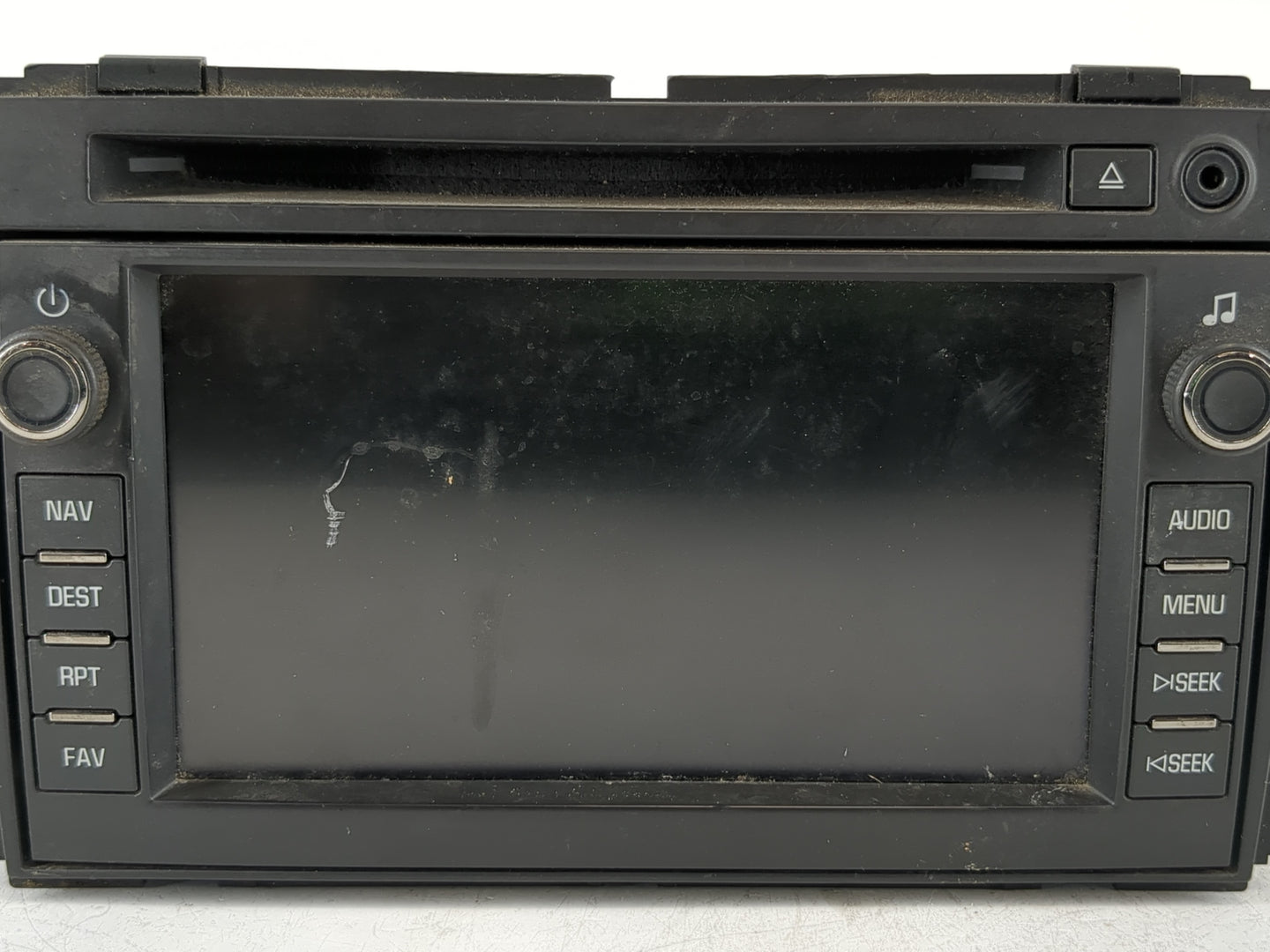 2010-2011 Gmc Sierra 1500 Radio AM FM Cd Player Receiver Replacement P/N:22776896 Fits Fits 2010 2011 OEM Used Auto Parts - 