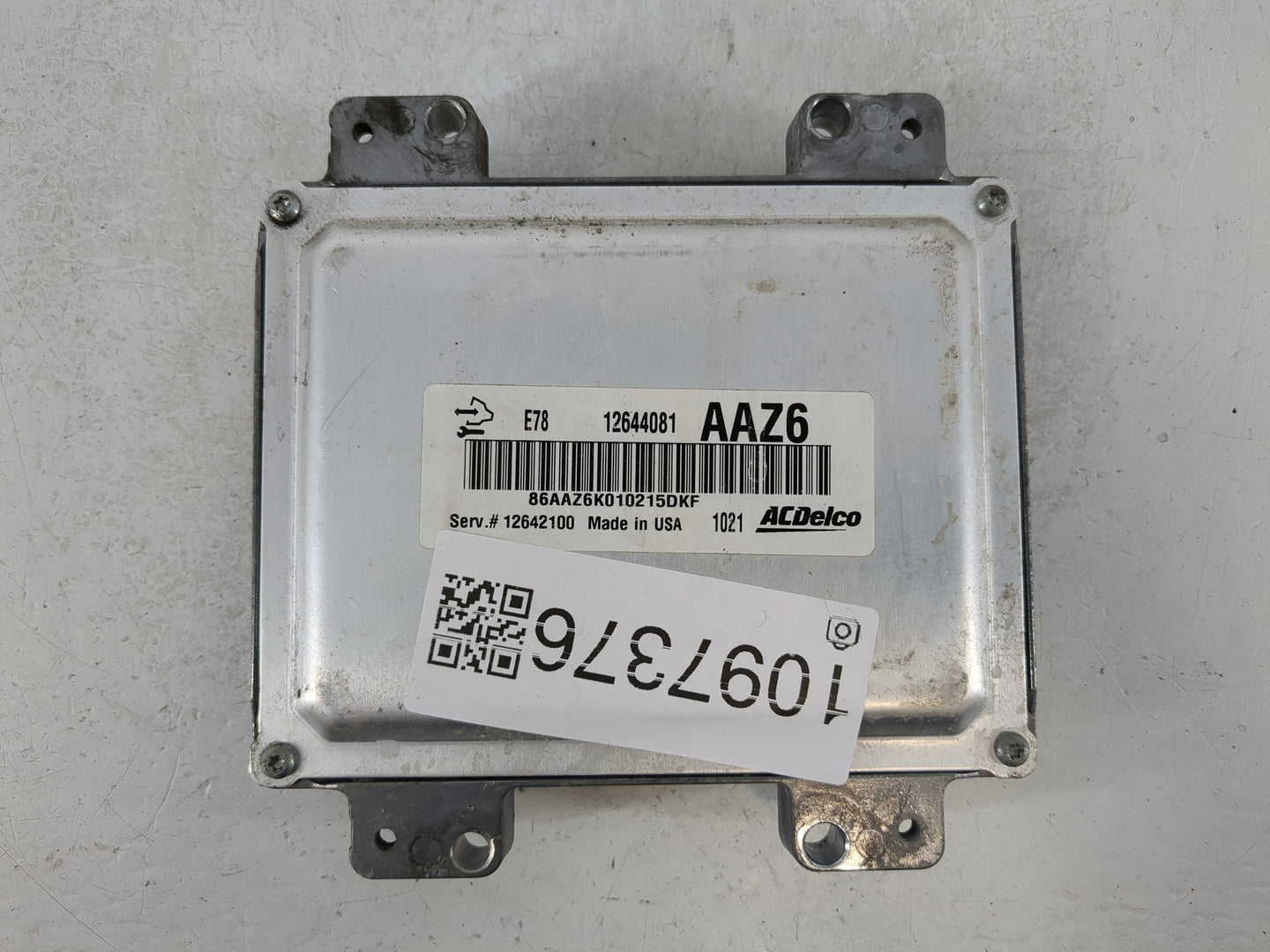 2010-2013 Gmc Sierra 1500 PCM Engine Control Computer ECU ECM PCU OEM P/N:12644081 Fits OEM Used Auto Parts - Oemusedautopar
