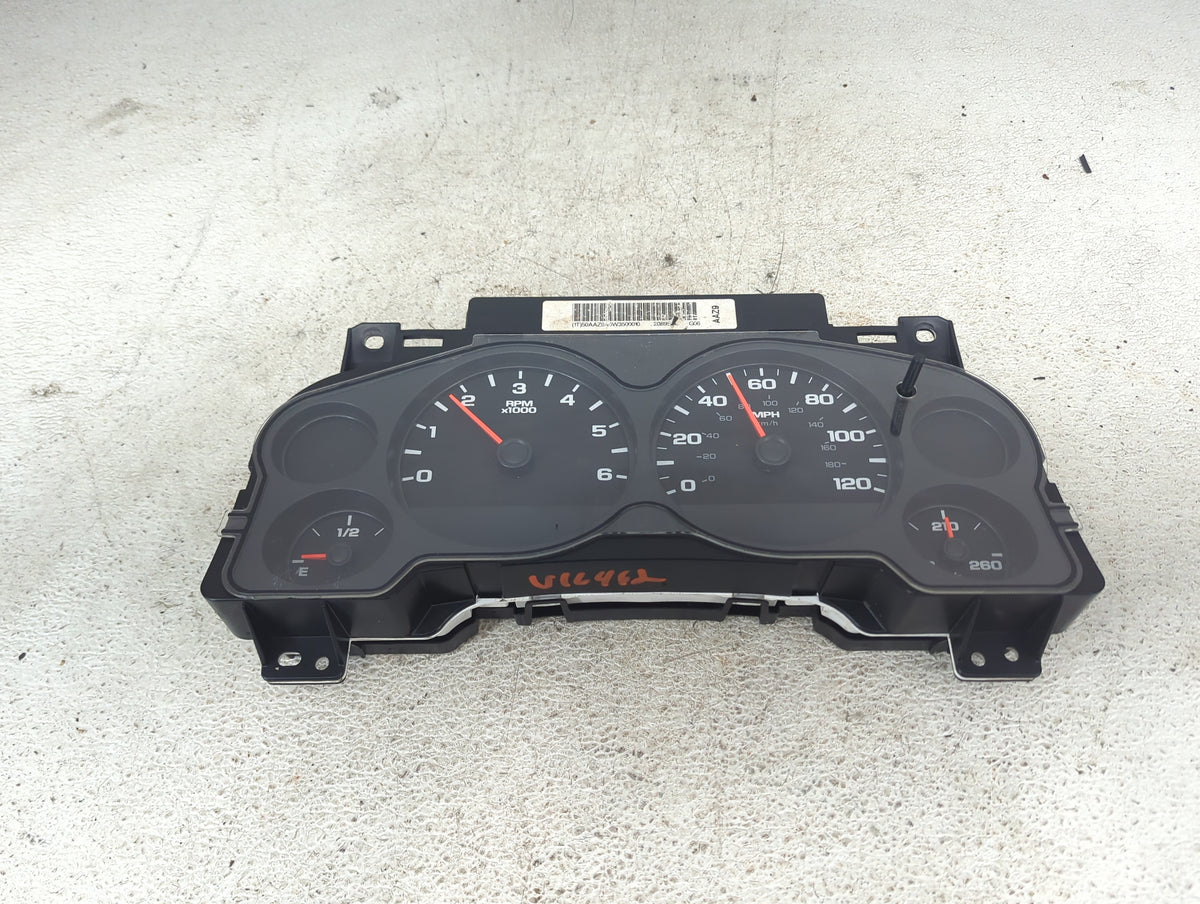 2009-2013 Gmc Sierra 1500 Instrument Cluster Speedometer Gauges P/N:50AAZ940W3500010 Miles: Fits OEM Used Auto Parts - Oemus