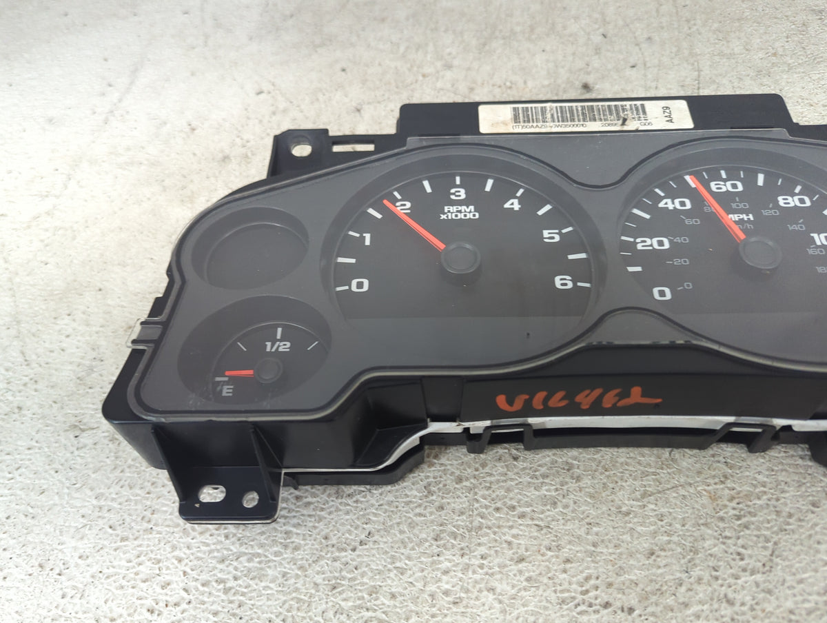 2009-2013 Gmc Sierra 1500 Instrument Cluster Speedometer Gauges P/N:50AAZ940W3500010 Miles: Fits OEM Used Auto Parts - Oemus