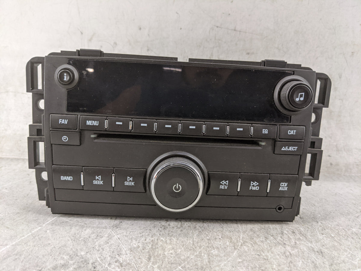2010-2014 Gmc Sierra 2500 Radio AM FM Cd Player Receiver Replacement P/N:20934593 28256335 OEM Used Auto Parts - Oemusedauto