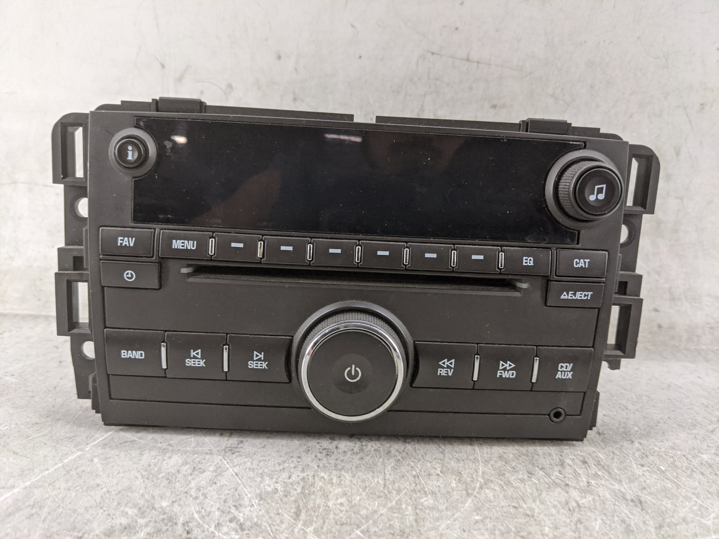 2010-2014 Gmc Sierra 2500 Radio AM FM Cd Player Receiver Replacement P/N:20934593 28256335 Fits OEM Used Auto Parts - Oemuse