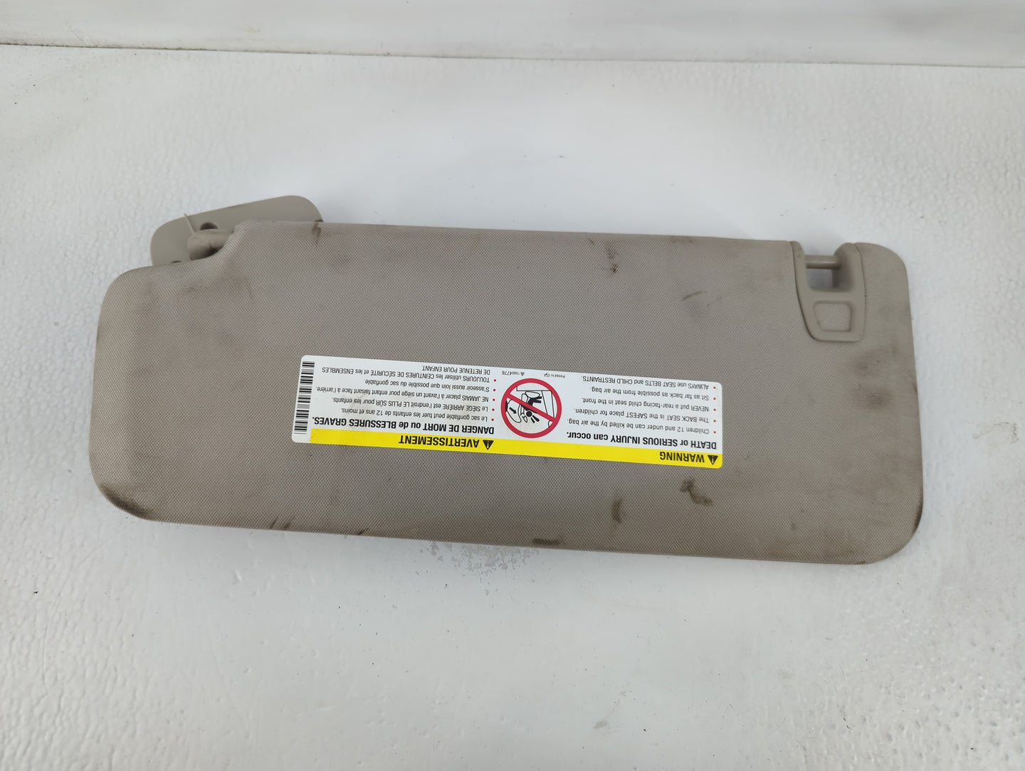 2007-2014 Gmc Sierra 2500 Sun Visor Shade Replacement Passenger Right Mirror Fits Fits 2007 2008 2009 2010 2011 2012 2013 20