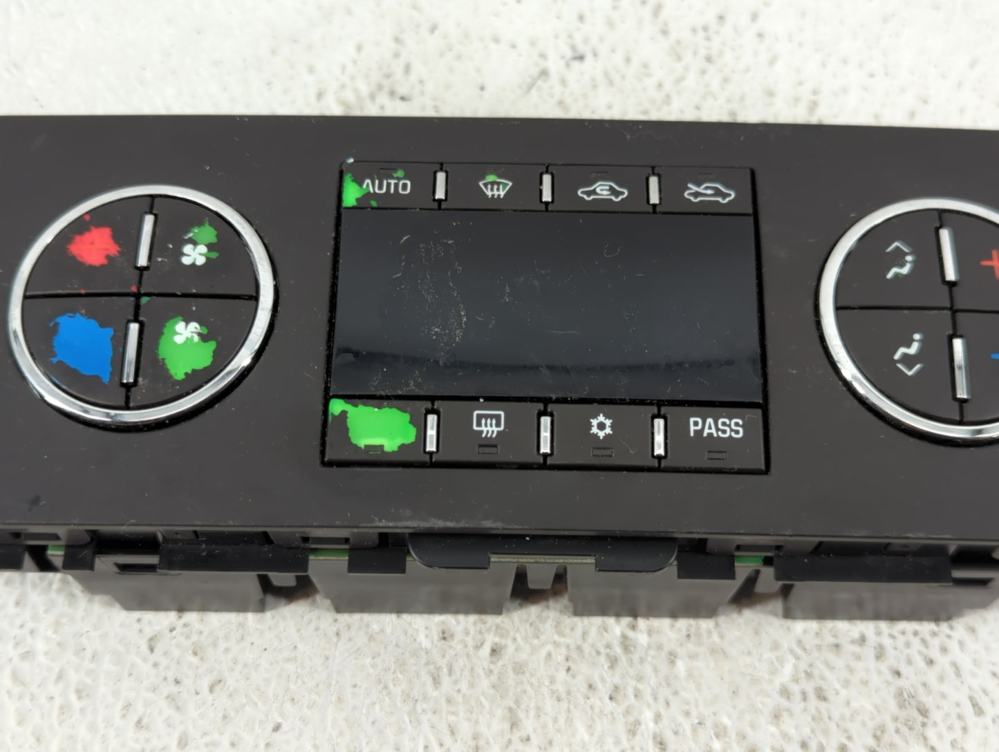 2010-2011 Gmc Sierra 3500 Climate Control Module Temperature AC/Heater Replacement Fits Fits 2010 2011 OEM Used Auto Parts -