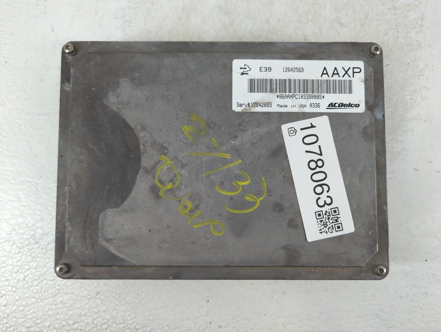2010-2011 Gmc Terrain PCM Engine Control Computer ECU ECM PCU OEM P/N:12642569 Fits Fits 2010 2011 2012 2013 OEM Used Auto P