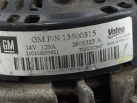 2010-2017 Gmc Terrain Alternator Replacement Generator Charging Assembly Engine OEM P/N:13500315 Fits OEM Used Auto Parts - 