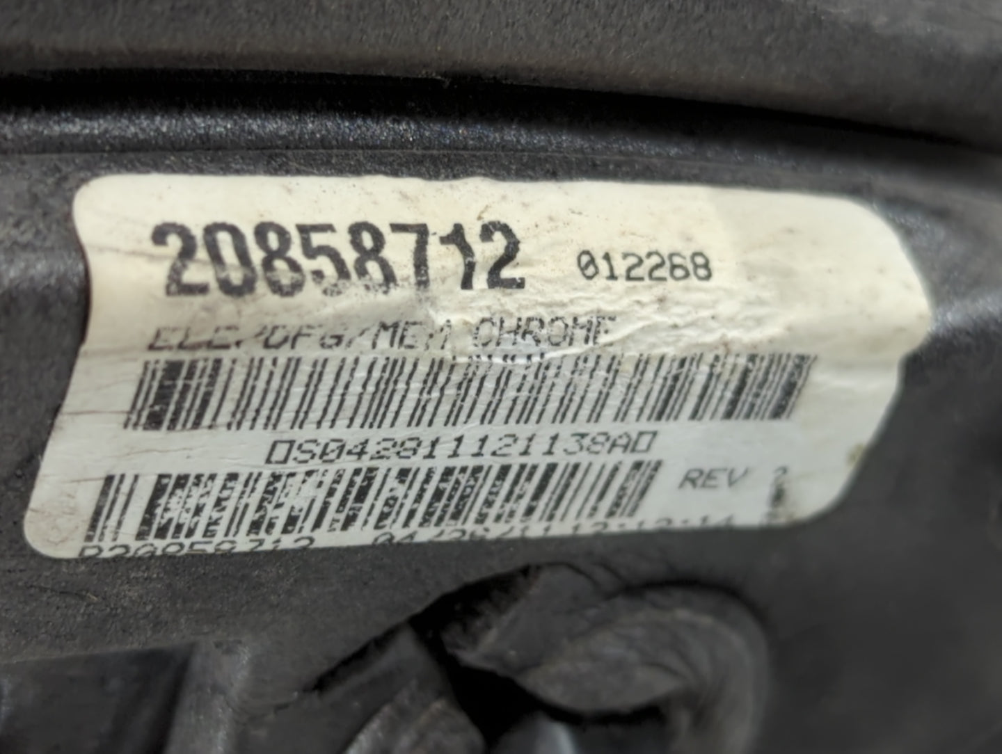 2010-2011 Gmc Terrain Driver Side View Mirror - Left Door Mirror OEM Used - Oemusedautoparts1.com