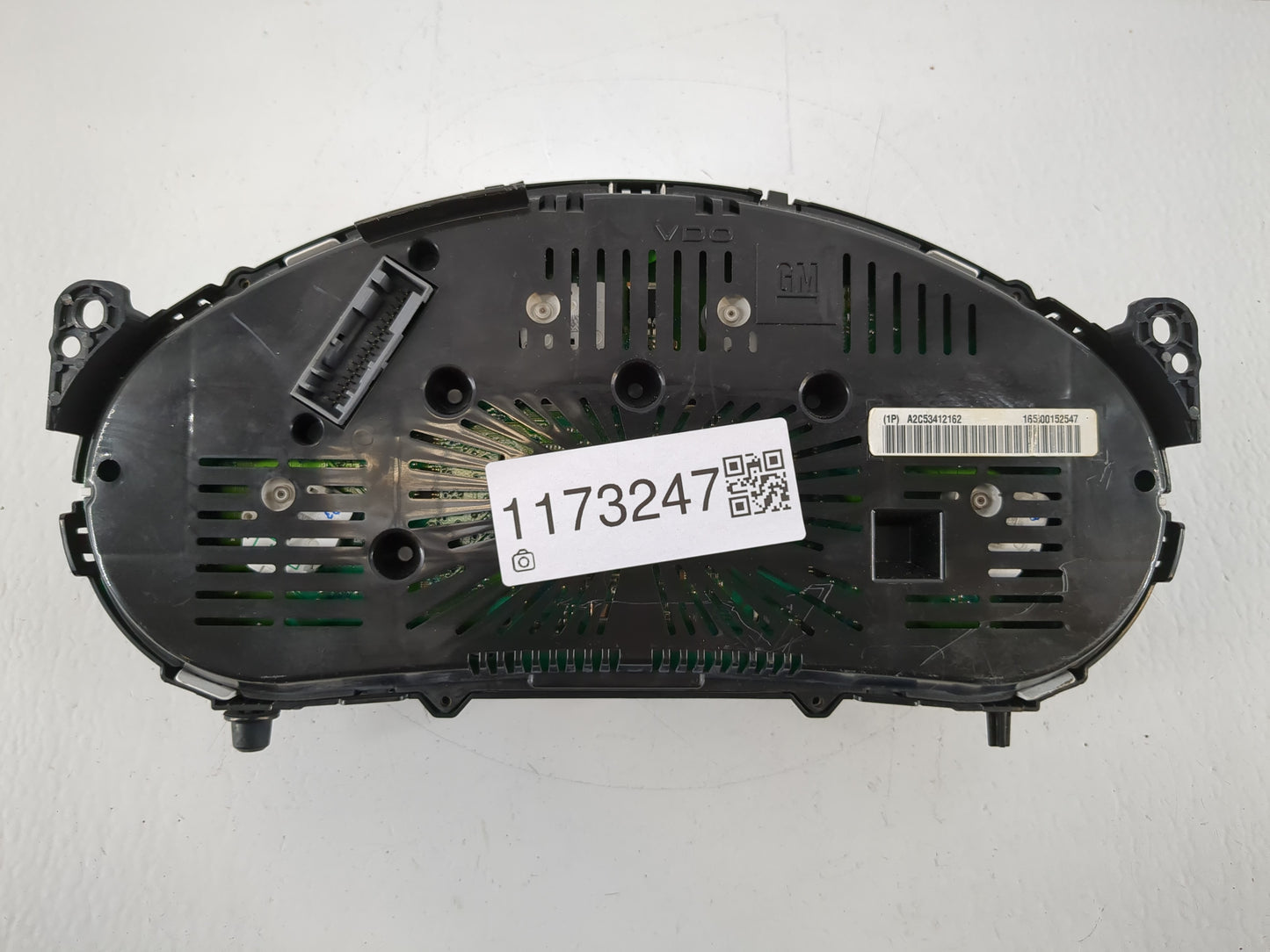 2011 Gmc Terrain Instrument Cluster Speedometer Gauges P/N:1PA2C53412162 Fits OEM Used Auto Parts - Oemusedautoparts1.com
