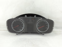 2011 Gmc Terrain Instrument Cluster Speedometer Gauges Fits OEM Used Auto Parts - Oemusedautoparts1.com