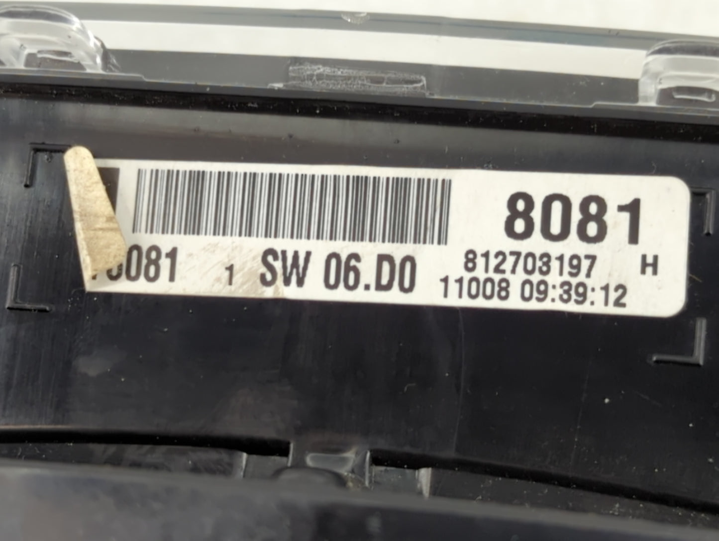 2011 Gmc Terrain Instrument Cluster Speedometer Gauges Fits OEM Used Auto Parts - Oemusedautoparts1.com