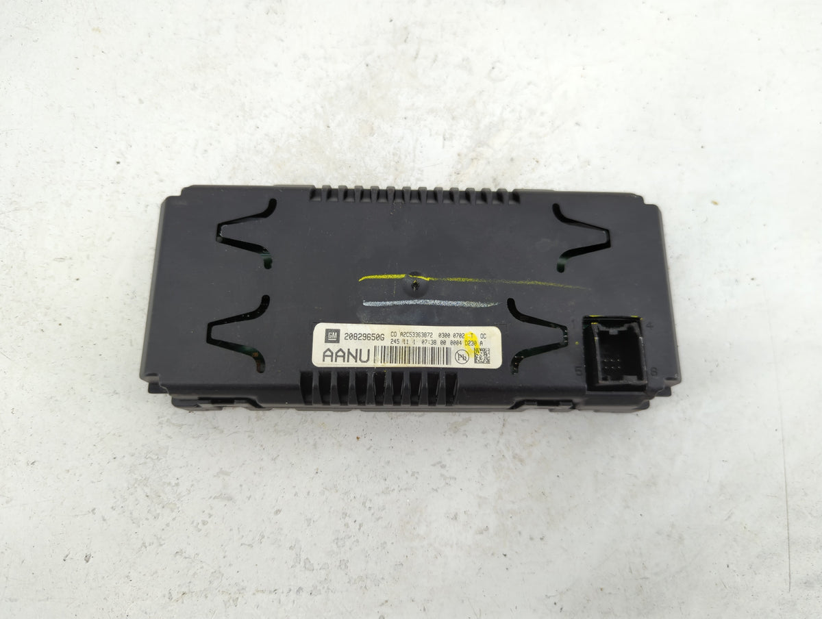 2010-2011 Gmc Terrain Information Radio Display Screen 1179928 - Oemusedautoparts1.com