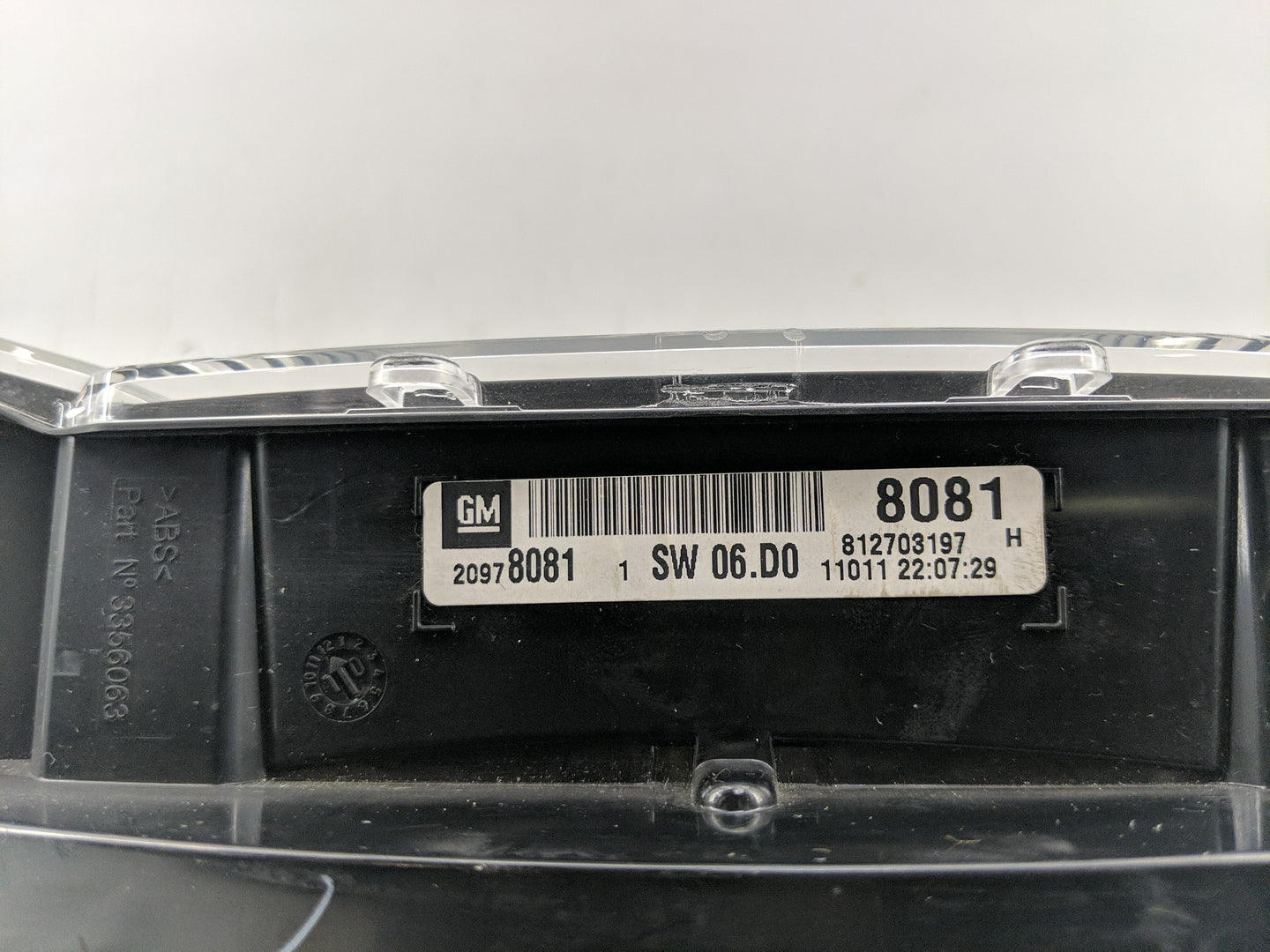 2011 Gmc Terrain Instrument Cluster Speedometer Gauges P/N:20978081 Fits OEM Used Auto Parts - Oemusedautoparts1.com