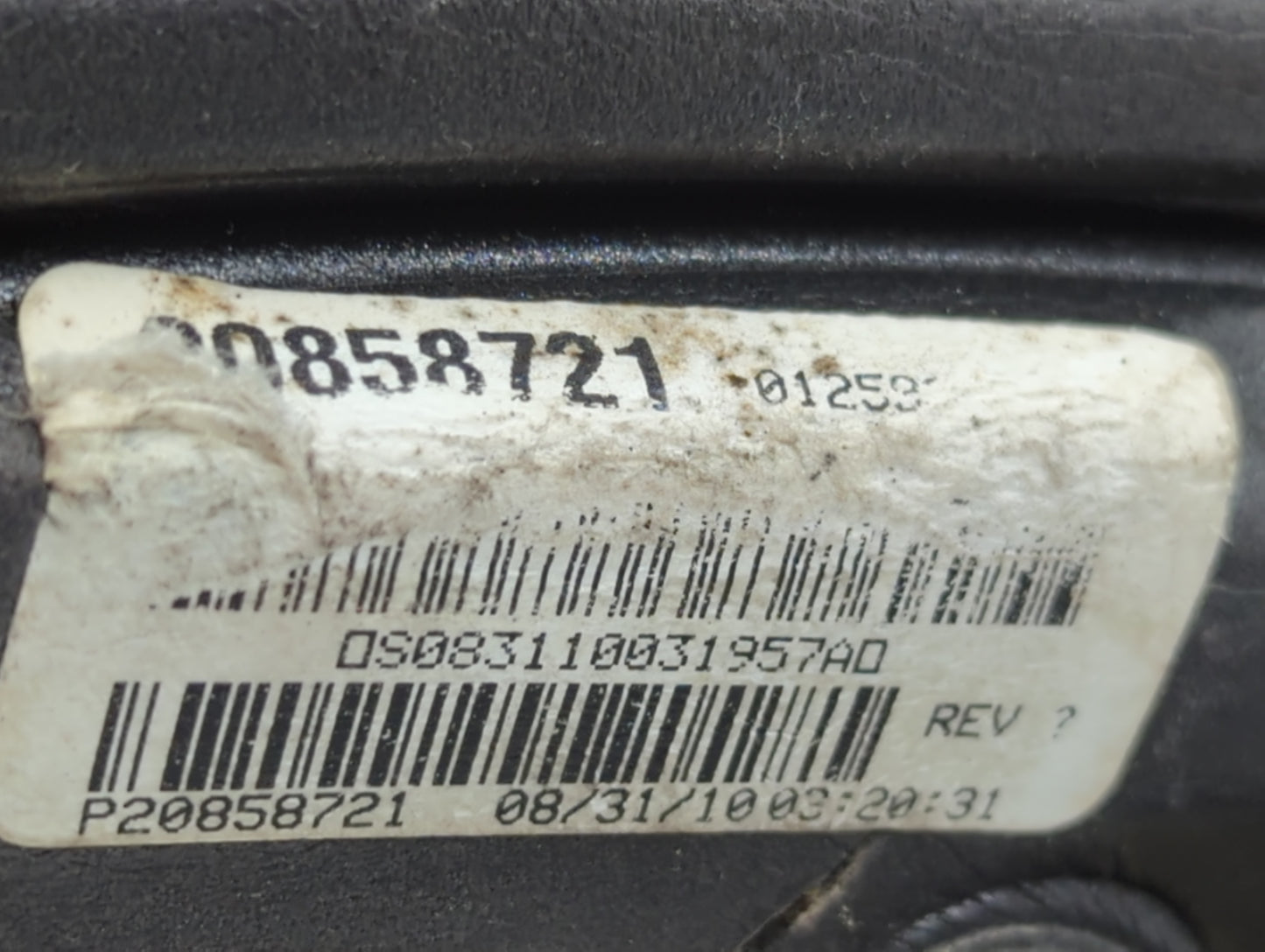 2010-2011 Gmc Terrain Passenger Right Side View Manual Door Mirror - Oemusedautoparts1.com