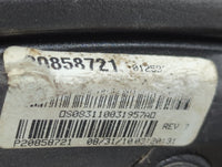 2010-2011 Gmc Terrain Passenger Right Side View Manual Door Mirror - Oemusedautoparts1.com