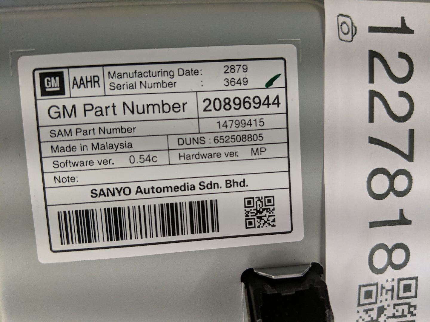 2010-2011 Gmc Terrain Information Display Screen - Oemusedautoparts1.com