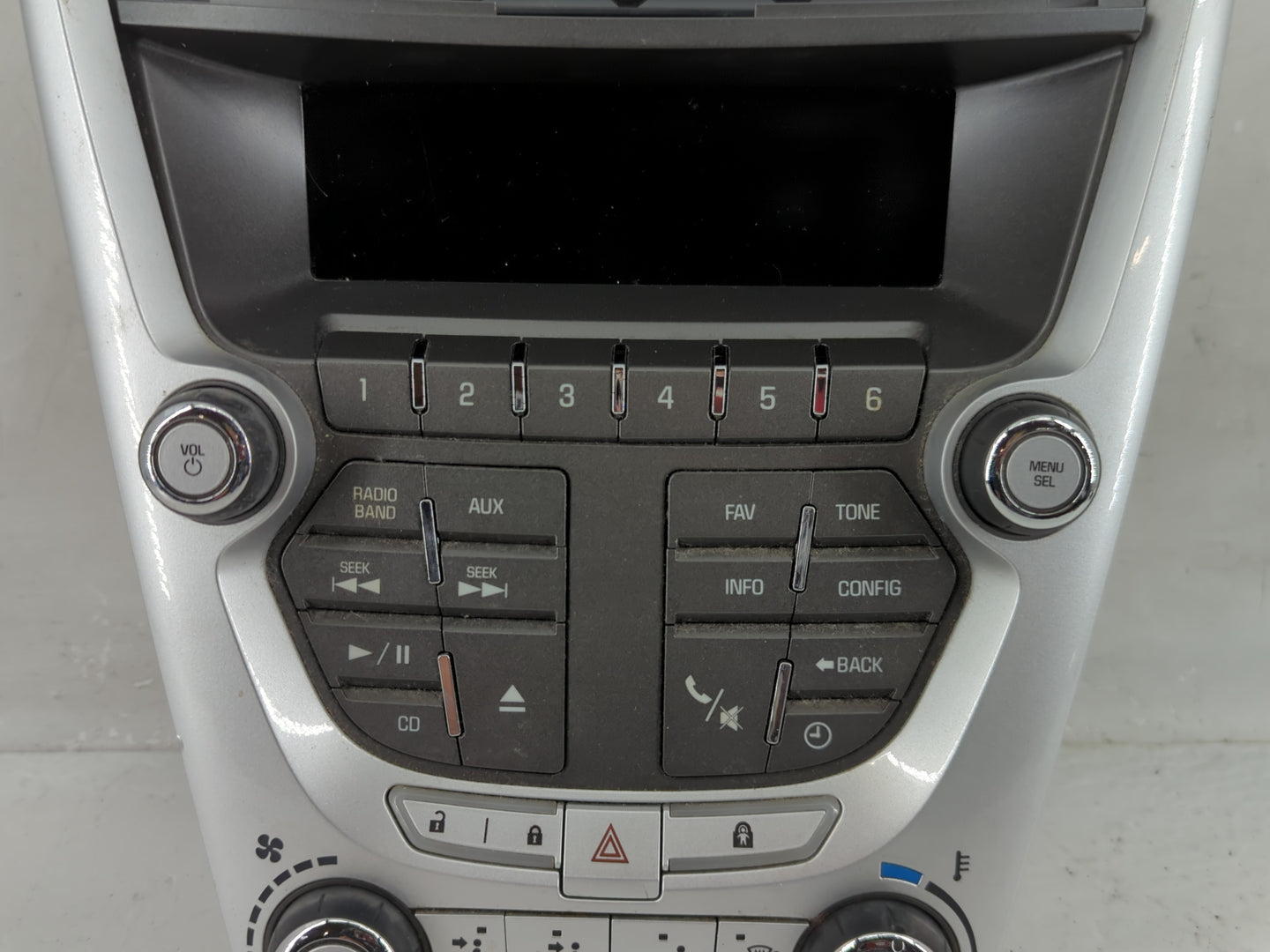 2010-2011 Gmc Terrain Radio Control Panel - Oemusedautoparts1.com