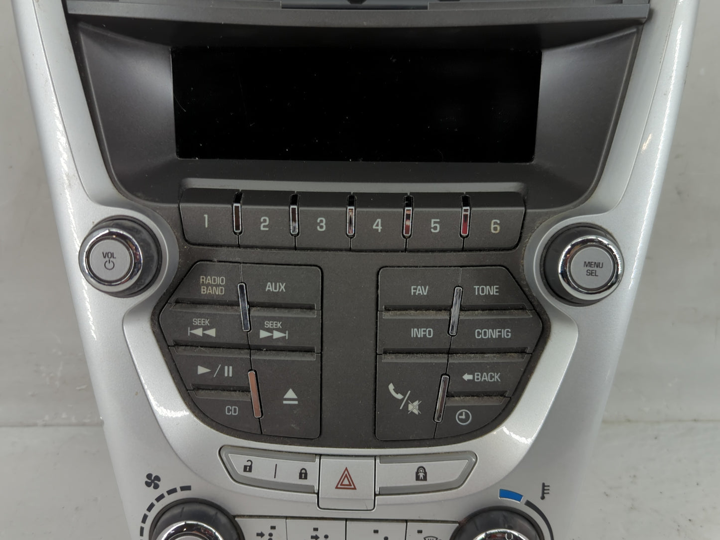 2010-2011 Gmc Terrain Radio Control Panel - Oemusedautoparts1.com
