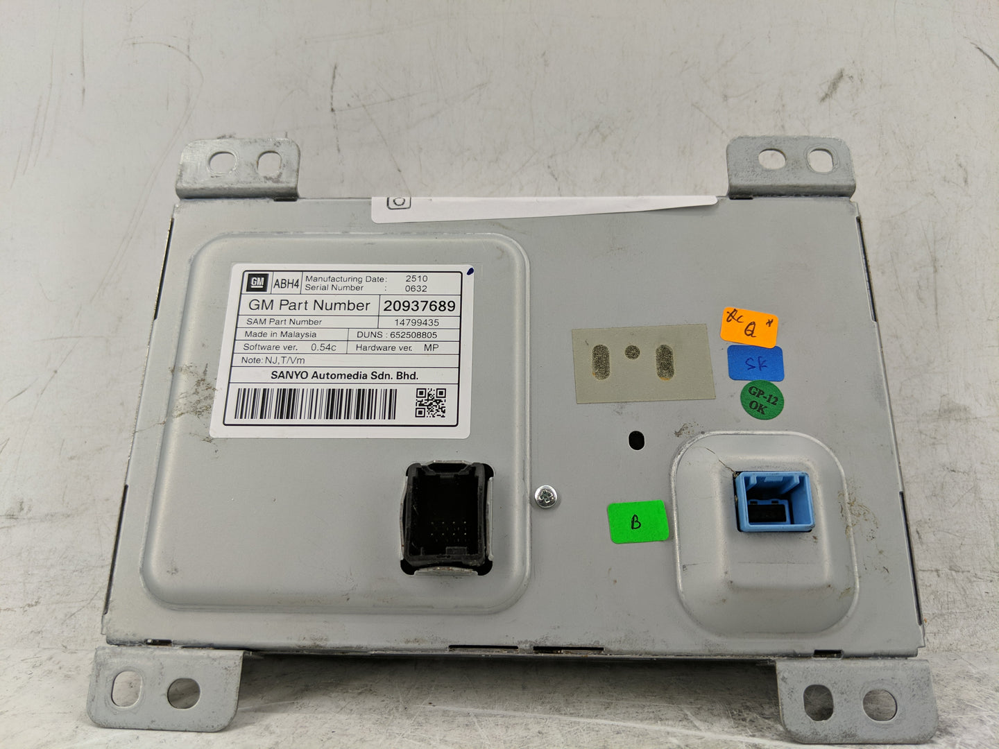 2010-2011 Gmc Terrain Information Display Screen - Oemusedautoparts1.com