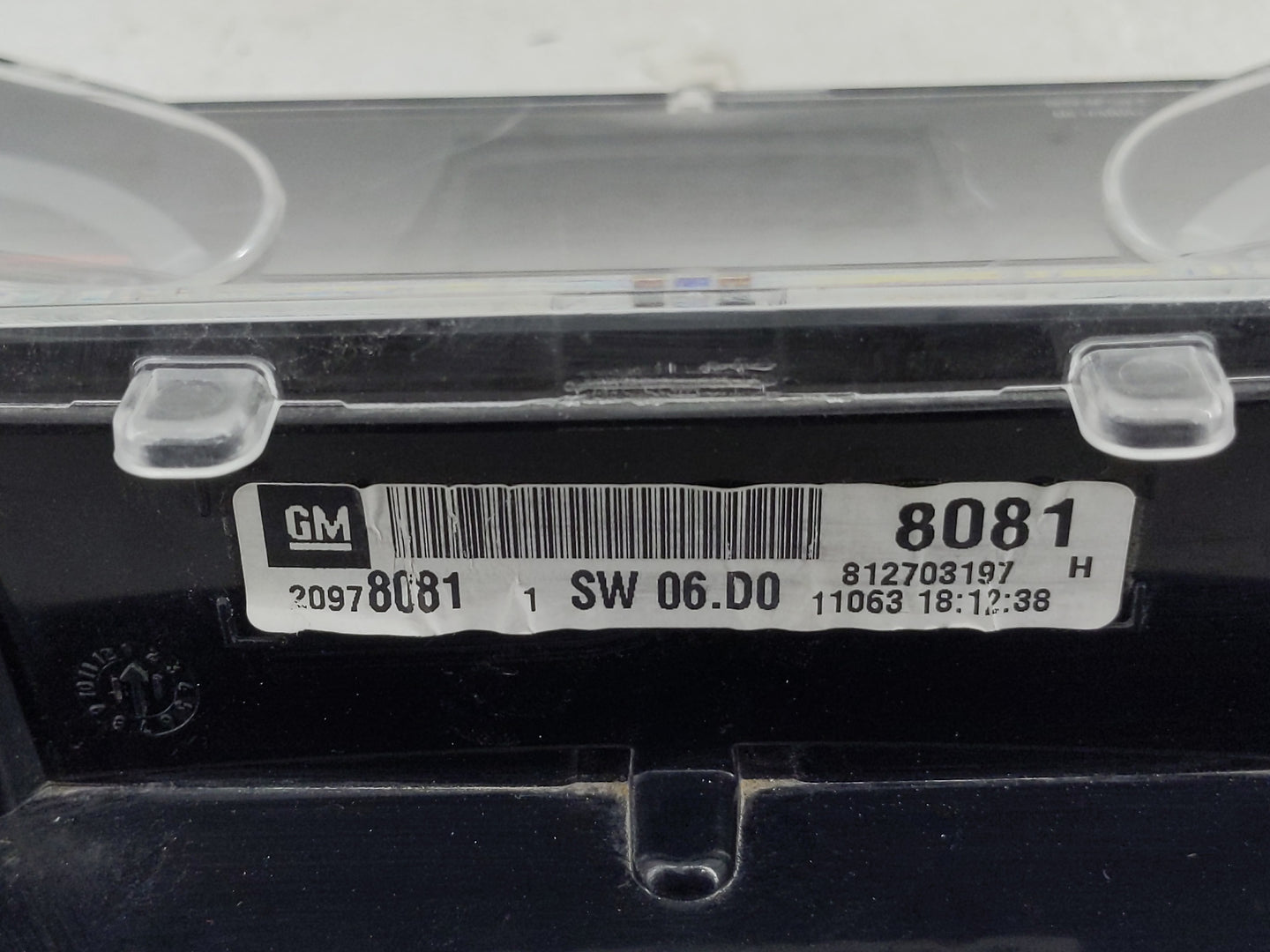 2011 Gmc Terrain Instrument Cluster Speedometer Gauges P/N:20978081 Fits OEM Used Auto Parts - Oemusedautoparts1.com
