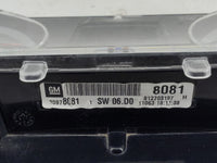 2011 Gmc Terrain Instrument Cluster Speedometer Gauges P/N:20978081 Fits OEM Used Auto Parts - Oemusedautoparts1.com