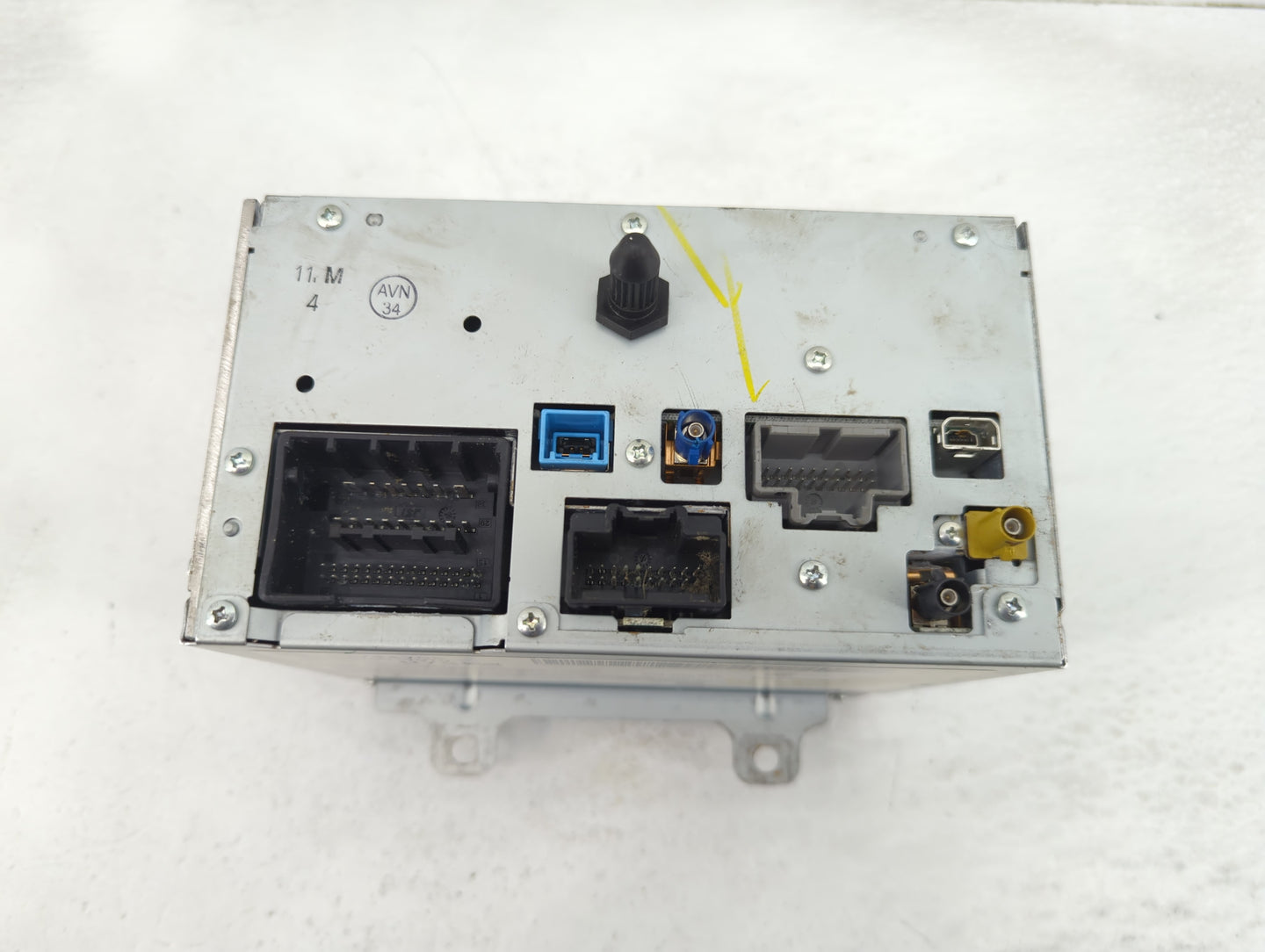 2011 Gmc Terrain Radio AM FM Cd Player Receiver Replacement P/N:DW468100-7010 22744758 Fits Fits 2010 OEM Used Auto Parts - 