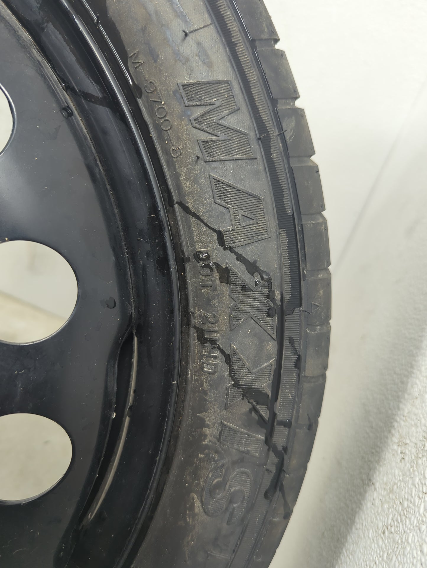 2010-2017 Gmc Terrain Spare Donut Tire Wheel Rim Oem 1361899 - Oemusedautoparts1.com