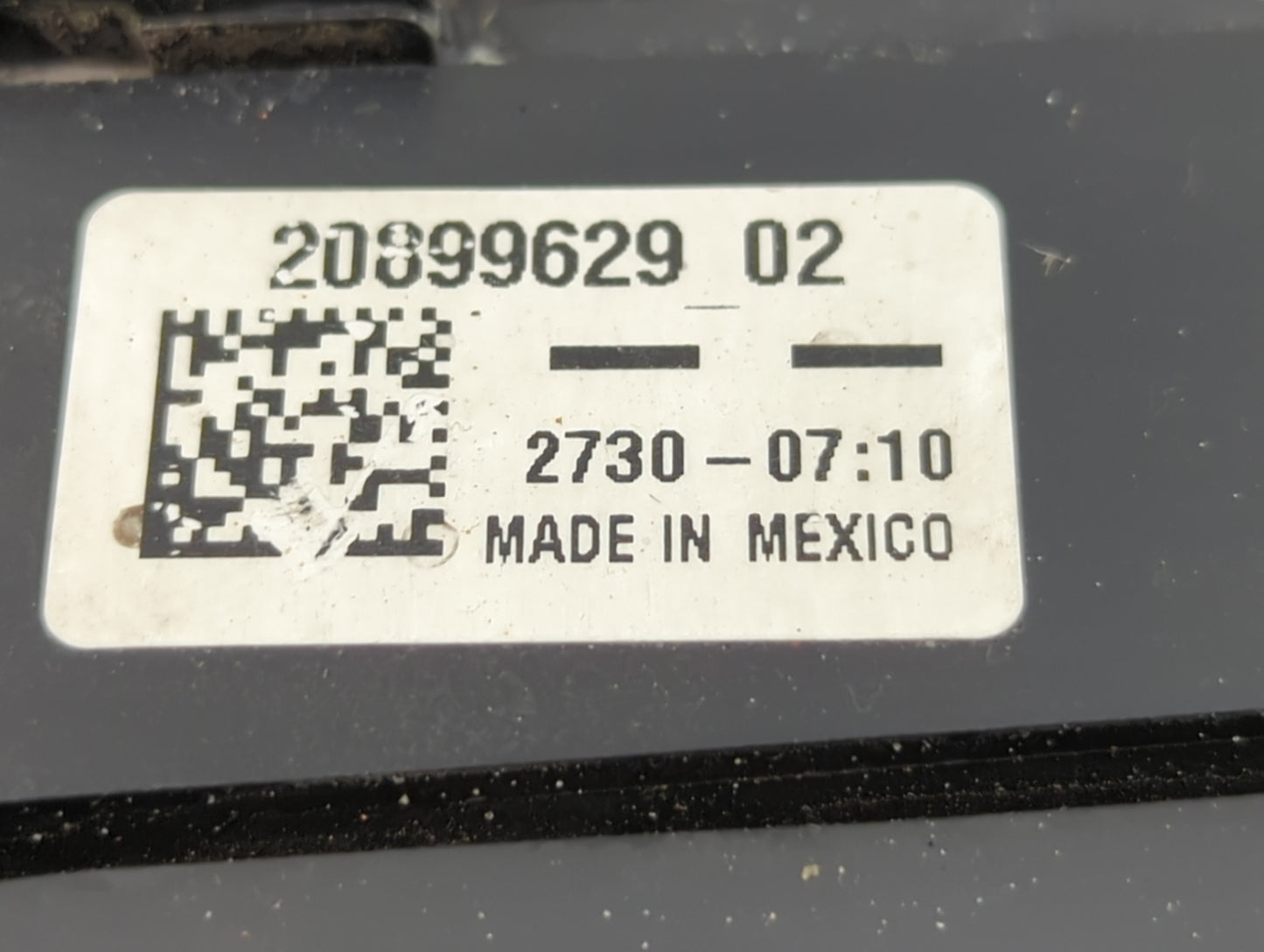 2011 Gmc Terrain Fusebox Fuse Box Panel Relay Module P/N:20899629 02 Fits OEM Used Auto Parts - Oemusedautoparts1.com