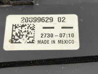 2011 Gmc Terrain Fusebox Fuse Box Panel Relay Module P/N:20899629 02 Fits OEM Used Auto Parts - Oemusedautoparts1.com