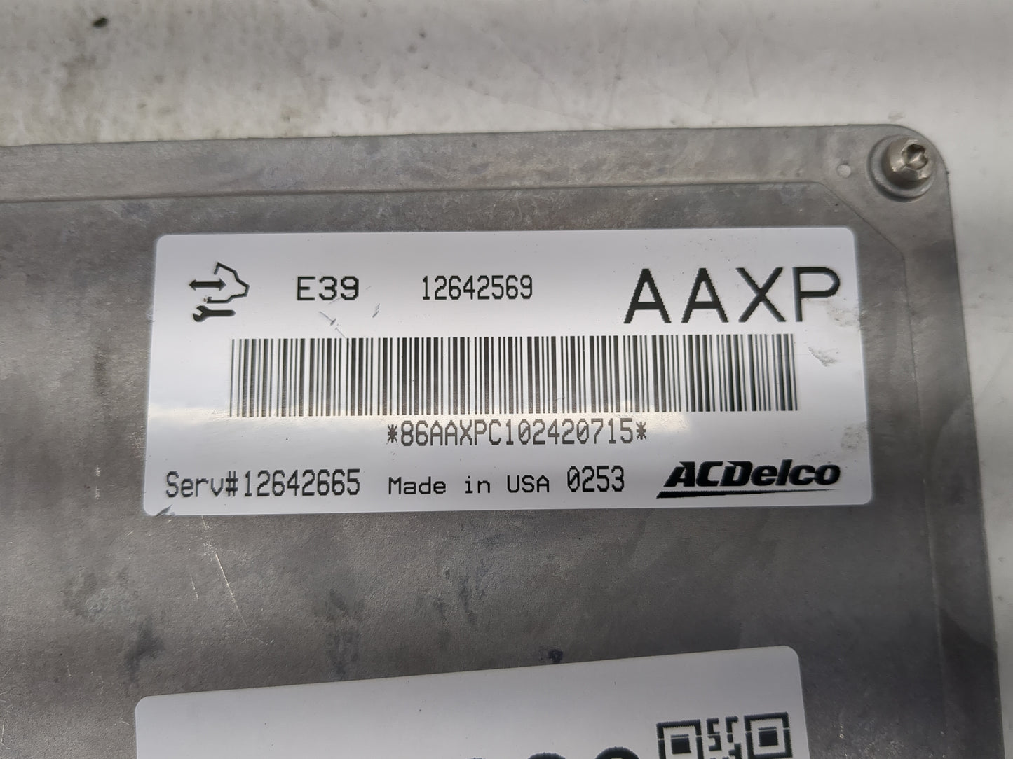 2010-2011 Gmc Terrain PCM Engine Control Computer ECU ECM PCU OEM P/N:12642569 Fits Fits 2010 2011 2012 2013 OEM Used Auto P