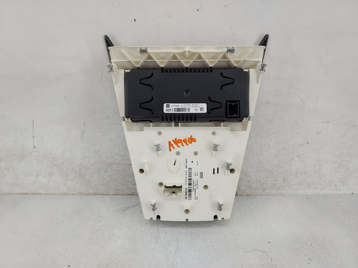 2011 Gmc Terrain Climate Control Module Temperature AC/Heater Replacement P/N:20906739 22902855, 22779786F Fits OEM Used Aut