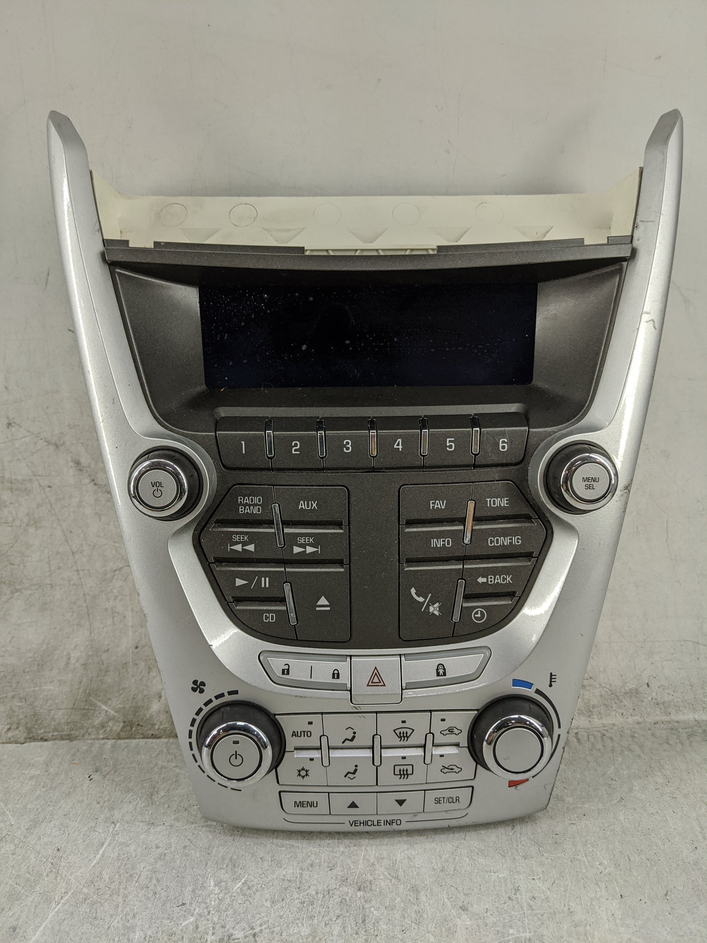 2011 Gmc Terrain Climate Control Module Temperature AC/Heater Replacement P/N:20829650G A2C53363872, 20906737 Fits OEM Used 