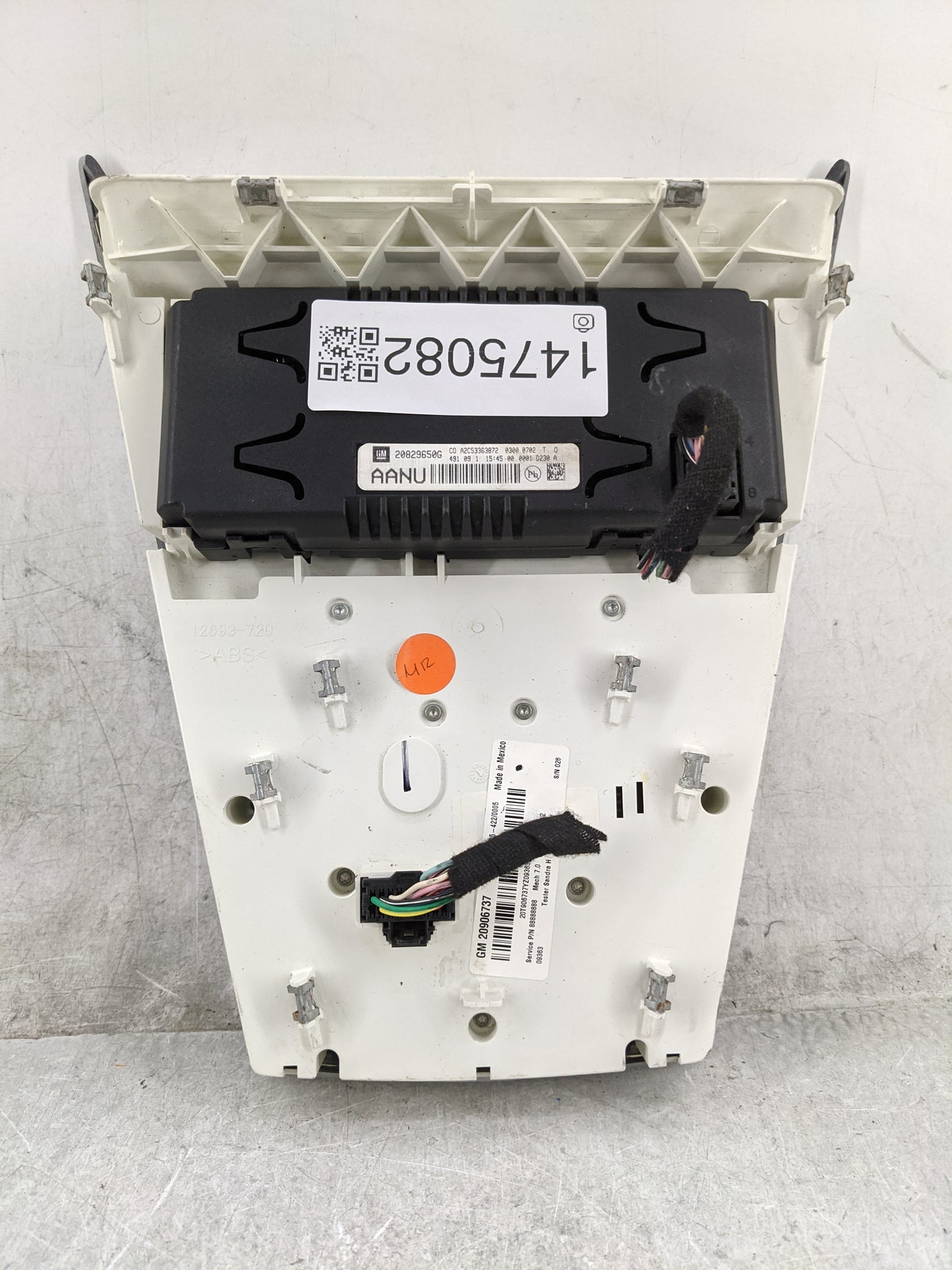 2011 Gmc Terrain Climate Control Module Temperature AC/Heater Replacement P/N:20829650G A2C53363872, 20906737 Fits OEM Used 