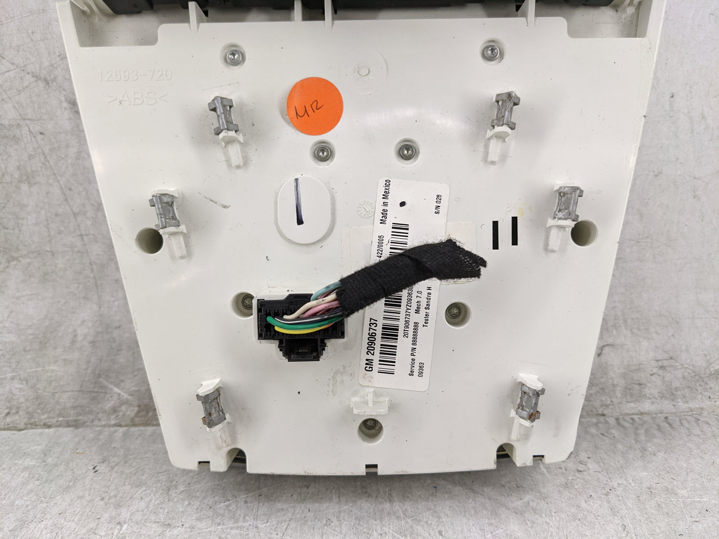 2011 Gmc Terrain Climate Control Module Temperature AC/Heater Replacement P/N:20829650G A2C53363872, 20906737 Fits OEM Used 