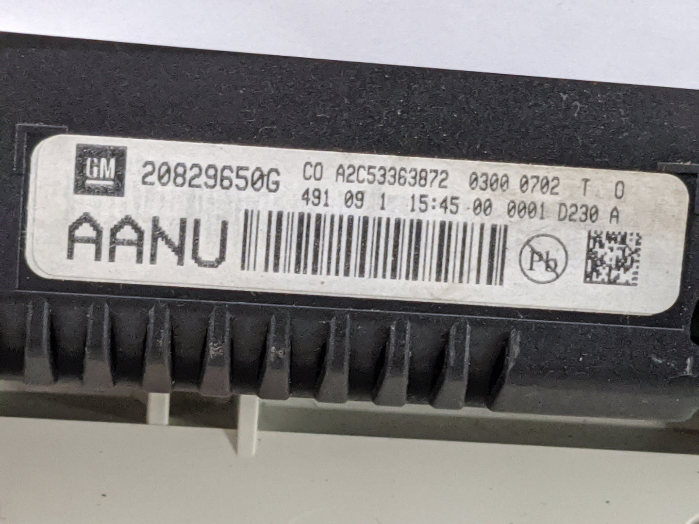 2011 Gmc Terrain Climate Control Module Temperature AC/Heater Replacement P/N:20829650G A2C53363872, 20906737 Fits OEM Used 