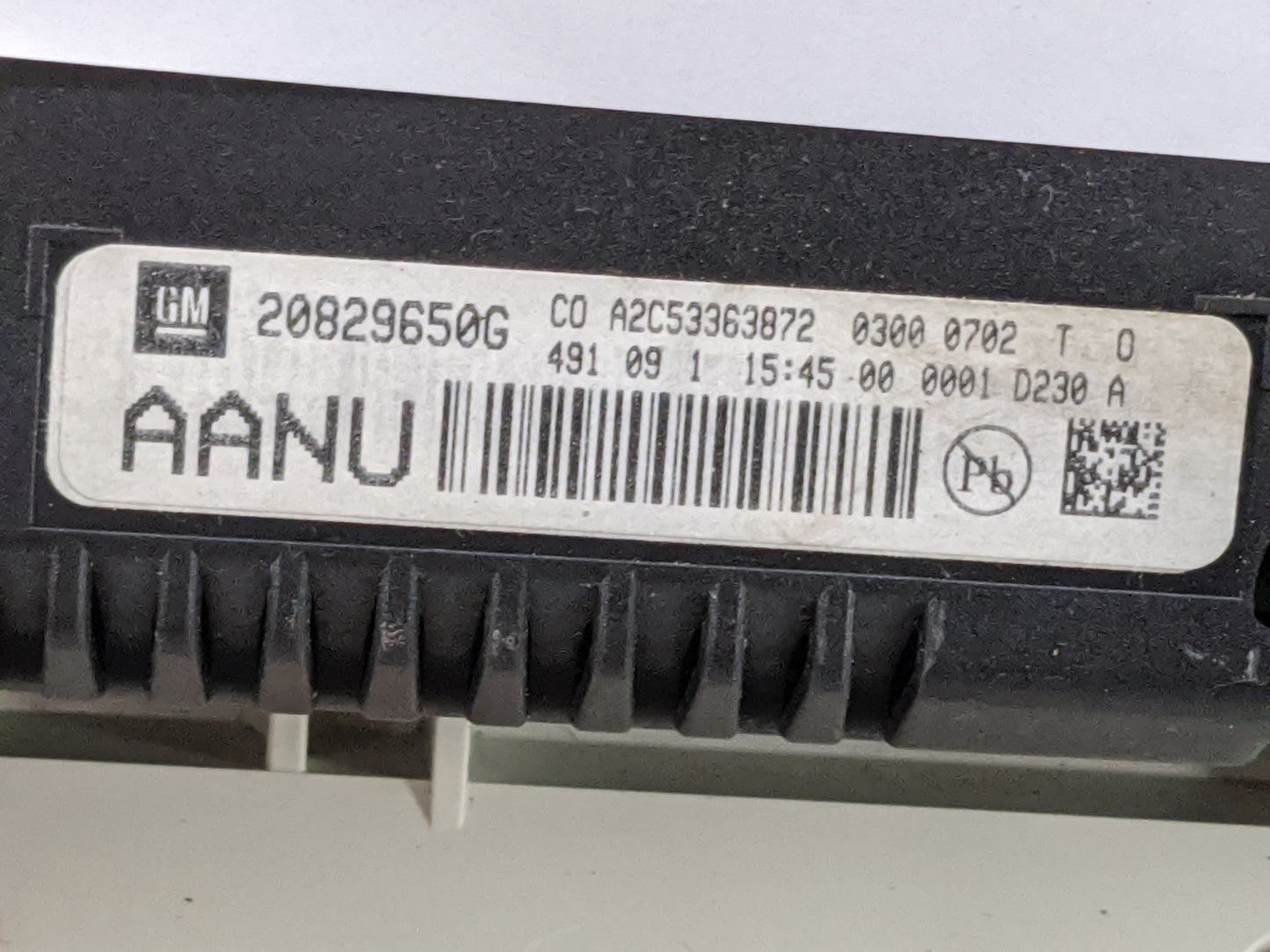 2011 Gmc Terrain Climate Control Module Temperature AC/Heater Replacement P/N:20829650G A2C53363872, 20906737 Fits OEM Used 
