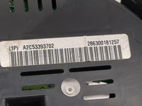2010 Gmc Terrain Instrument Cluster Speedometer Gauges P/N:A2C53393702 286300181257 Miles: Fits OEM Used Auto Parts - Oemuse