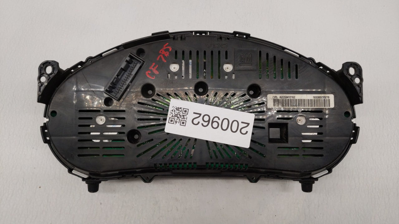 2011 Gmc Terrain Instrument Cluster Speedometer Gauges P/N:20978081 20978079, 22783661 Fits OEM Used Auto Parts - Oemusedaut
