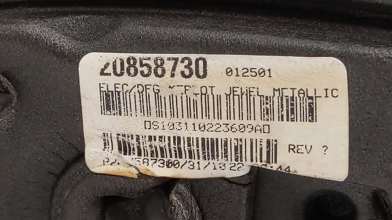 2010-2011 Gmc Terrain Side Mirror Replacement Passenger Right View Door Mirror P/N:20858728 20858720, 20858722 Fits Fits 201