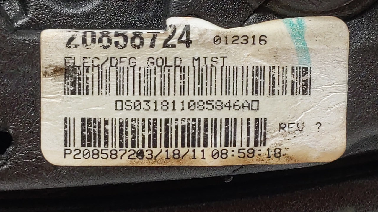 2010-2011 Gmc Terrain Side Mirror Replacement Passenger Right View Door Mirror P/N:20858728 20858720, 20858722 Fits Fits 201