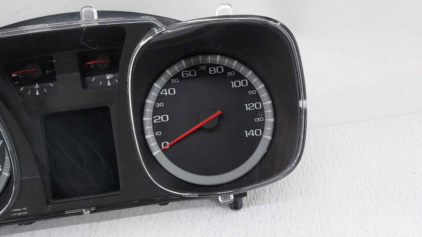 2011 Gmc Terrain Instrument Cluster Speedometer Gauges P/N:22783663 20978081, 20978079, 22783661 Fits OEM Used Auto Parts - 