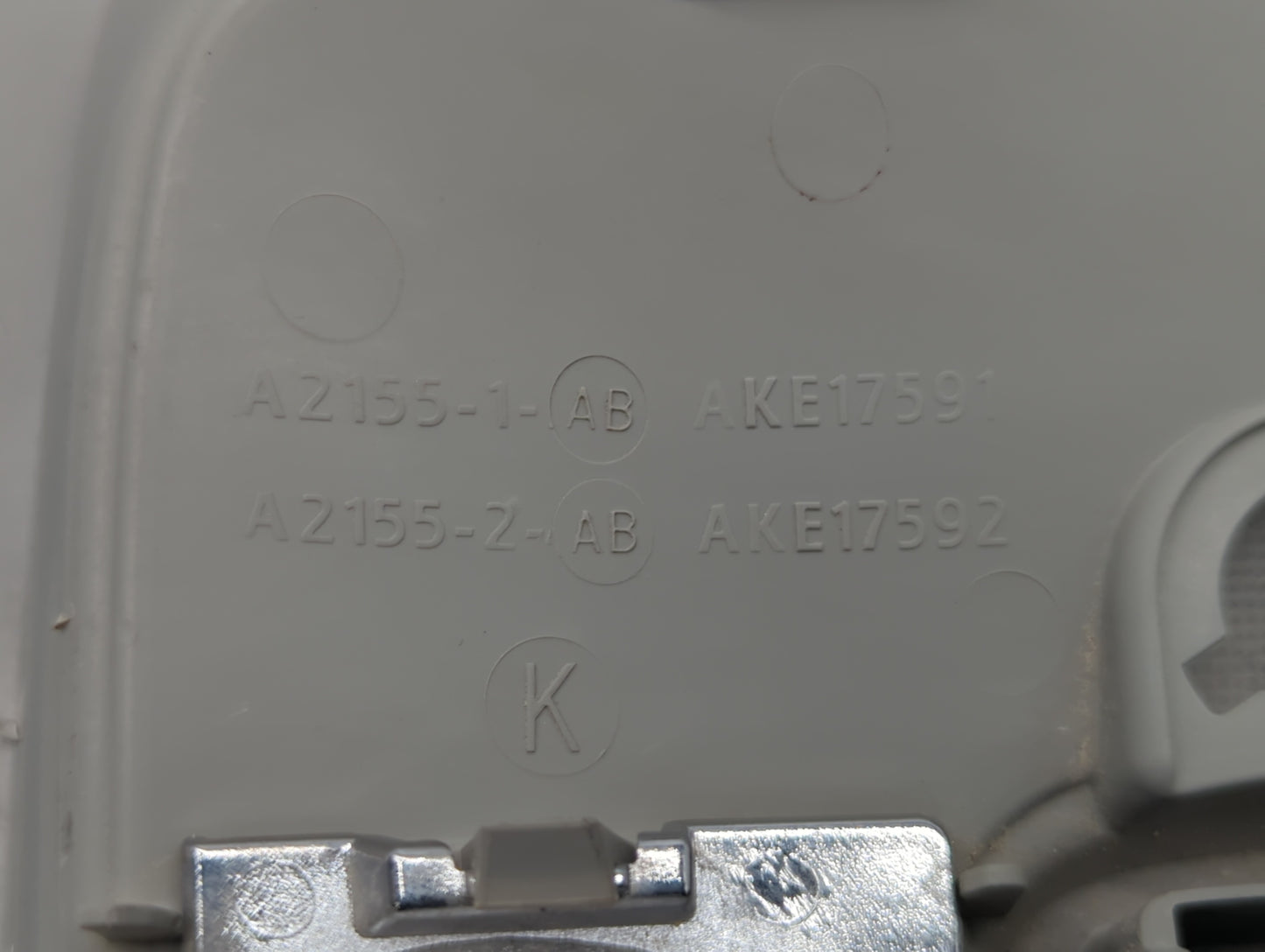 2010-2011 Gmc Terrain Overhead Console W/rear Climate Control - Oemusedautoparts1.com