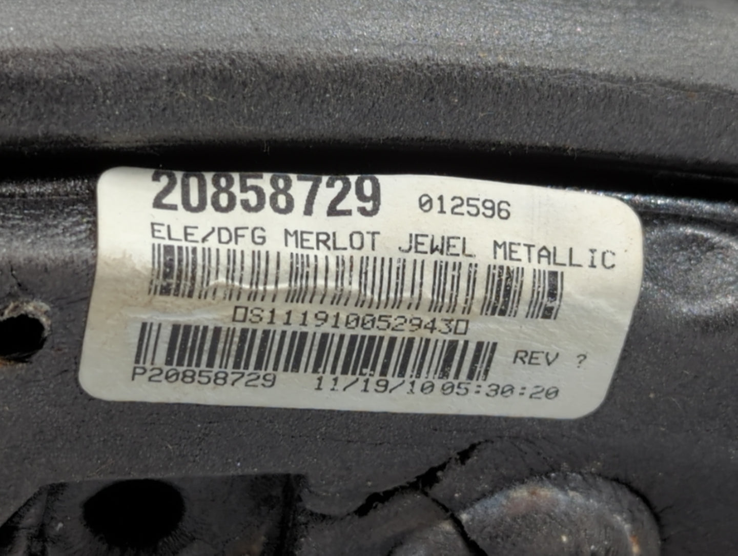 2010-2011 Gmc Terrain Driver Side View Mirror - Left Door Mirror OEM Used - Oemusedautoparts1.com