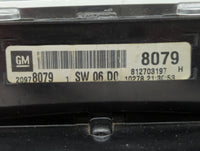 2011 Gmc Terrain Instrument Cluster Speedometer Gauges P/N:22783663 20978081, 20978079, 22783661 Fits OEM Used Auto Parts - 