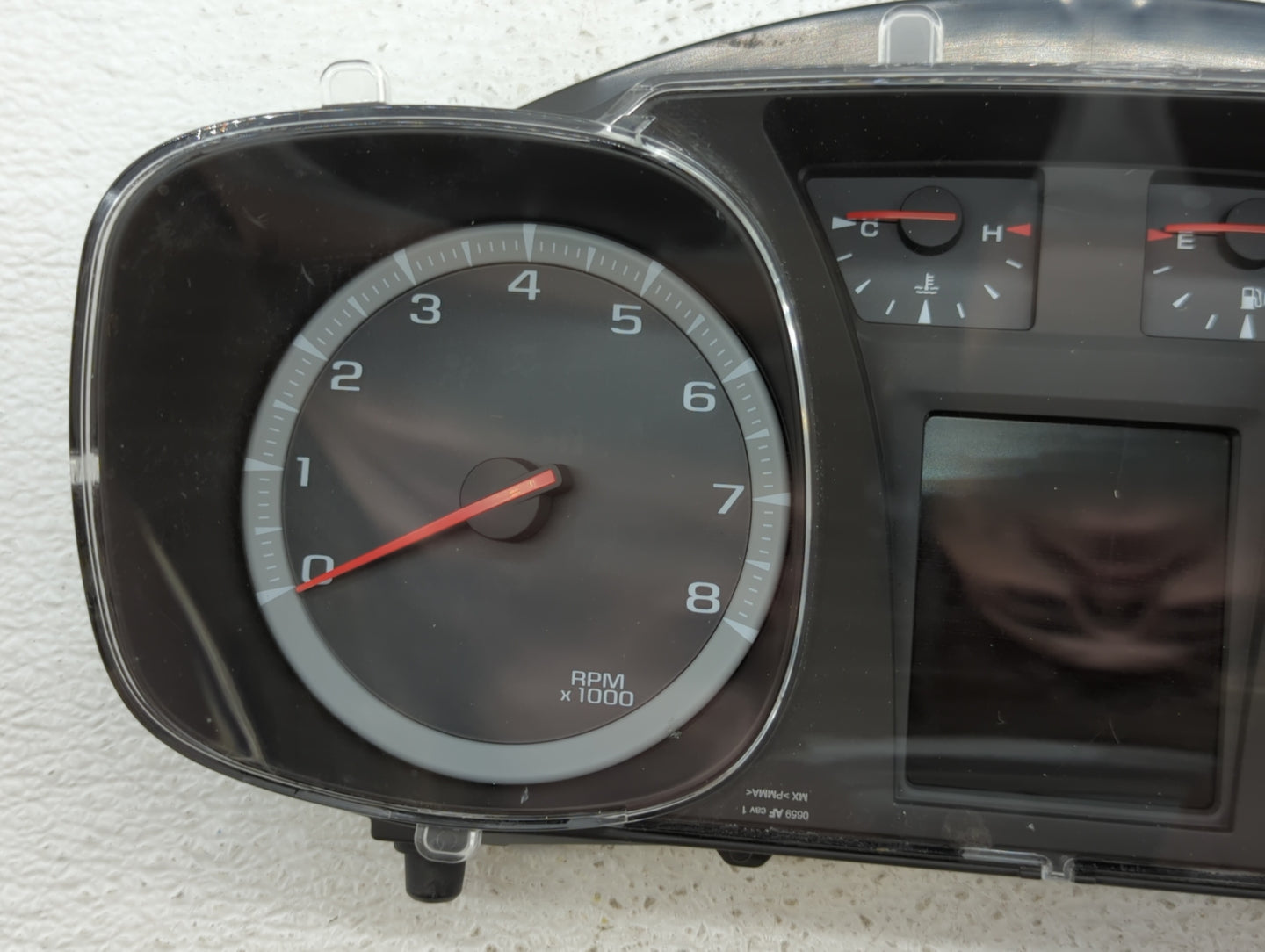 2011 Gmc Terrain Instrument Cluster Speedometer Gauges P/N:22783663 20978081, 20978079, 22783661 Fits OEM Used Auto Parts - 