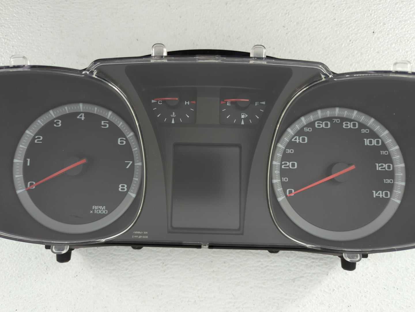 2011 Gmc Terrain Instrument Cluster Speedometer Gauges P/N:22783663 20978081, 20978079, 22783661 Fits OEM Used Auto Parts - 