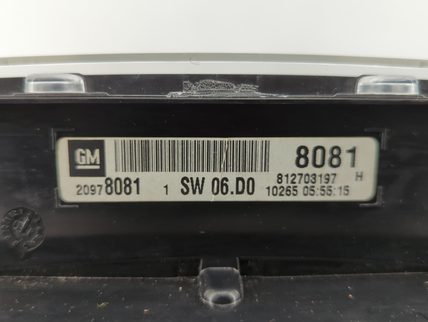 2011 Gmc Terrain Instrument Cluster Speedometer Gauges P/N:22783663 20978081, 20978079, 22783661 Fits OEM Used Auto Parts - 
