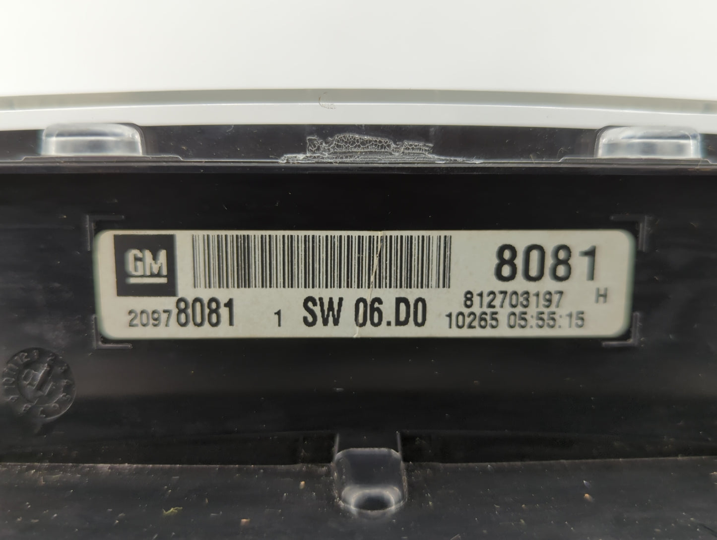 2011 Gmc Terrain Instrument Cluster Speedometer Gauges P/N:22783663 20978081, 20978079, 22783661 Fits OEM Used Auto Parts - 