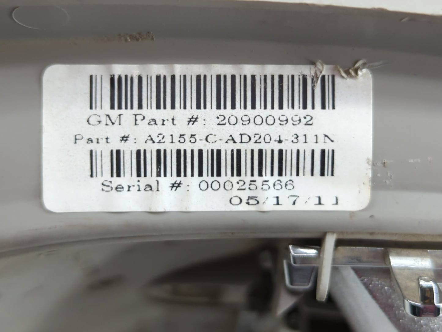 2011 Gmc Terrain Overhead Roof Console - Oemusedautoparts1.com